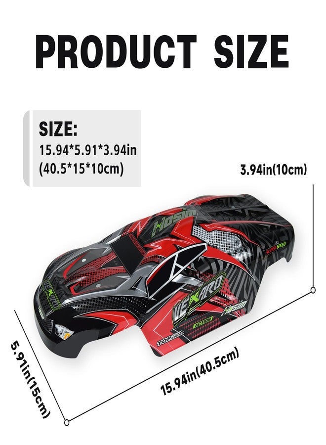 هوشيم هيكل سيارة تحكم عن بعد من هوسيم بمقياس 1/8، قطع غيار، هياكل سيارات تحكم عن بعد X27-CK01 X27 - Image 3